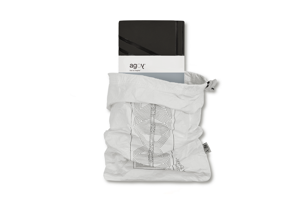 The GECKO WARRIOR – Nightfall yoga towel features a unique wet/dry grip Focus Alinement™ pattern made of tactile silicone, inspired by but not directly taken from ancient warrior cultures. It comes with a sleek black graphite base with contrasting colored stitching and is made using an eco-friendly, dye-free process.