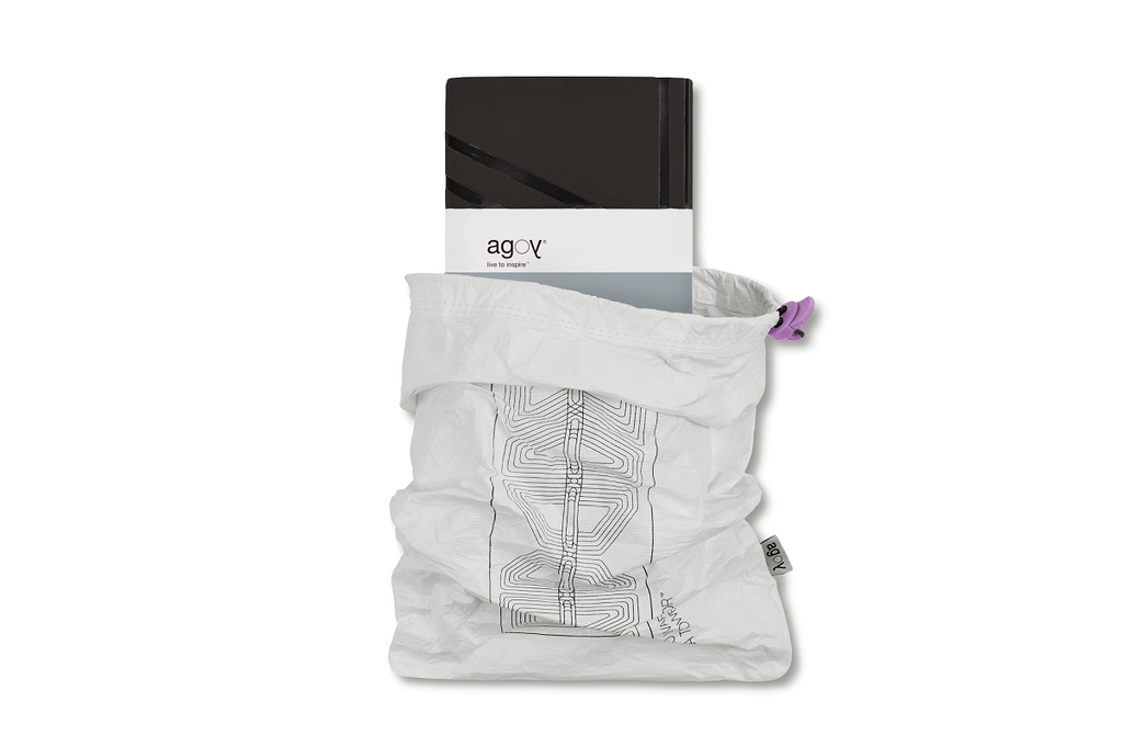 The GECKO WARRIOR – Nightfall yoga towel features a unique wet/dry grip Focus Alinement™ pattern made of tactile silicone, inspired by but not directly taken from ancient warrior cultures. It comes with a sleek black graphite base with contrasting colored stitching and is made using an eco-friendly, dye-free process.